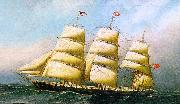 Antonio Jacobsen The British Ship Polynesian Germany oil painting reproduction